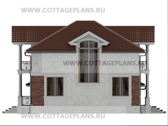 Фасады проект дома 15-81 общ. площадь 169,45 м2