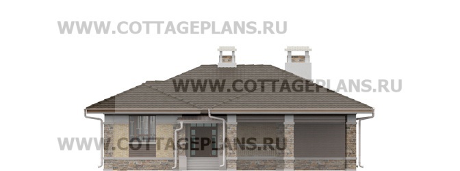 Фасады проект дома 23-34 общ. площадь 123,75 м2