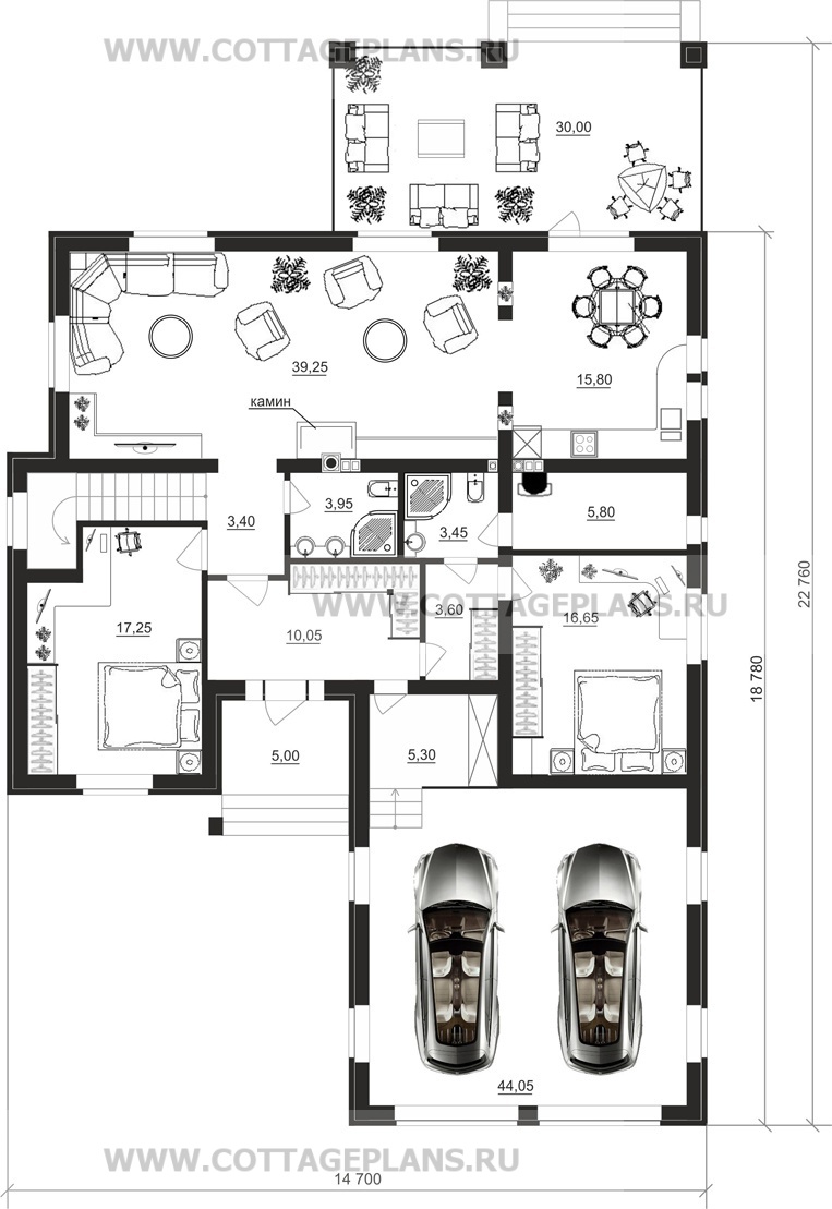 Поэтажные планы проект дома 13-09 общ. площадь 285,75 м2