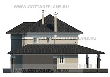Фасады проект дома 108-00 общ. площадь 114,70м2
