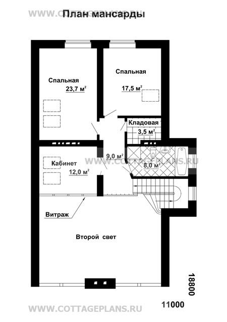 Поэтажные планы проект дома 32-51 общ. площадь 187,3м2