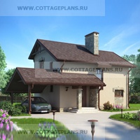 Каталог проекты домов из пеноблоков проект дома 57-01 общ. площадь 89,17 м2