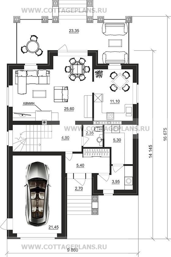 Поэтажные планы проект дома 71-64 общ. площадь 211,80 м2