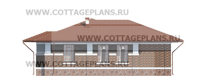 Фасады проект дома 74-13 общ. площадь 101,05 м2
