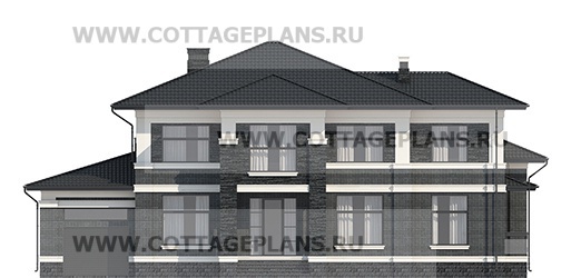 Фасады проект дома 205-00 общ. площадь 509,55 м2