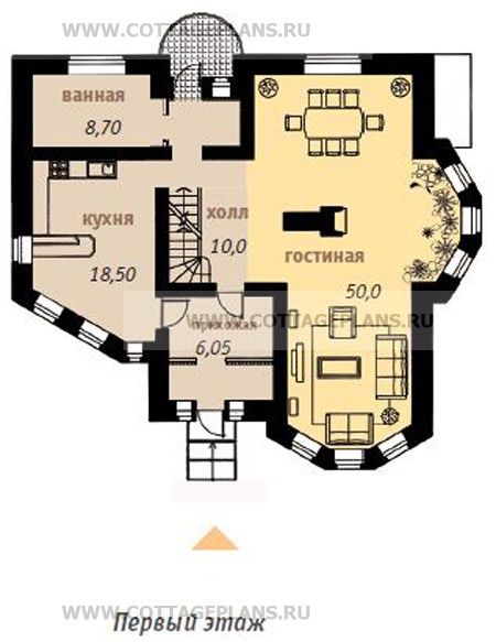 Поэтажные планы проект дома 32-72 общ. площадь 286.5м2