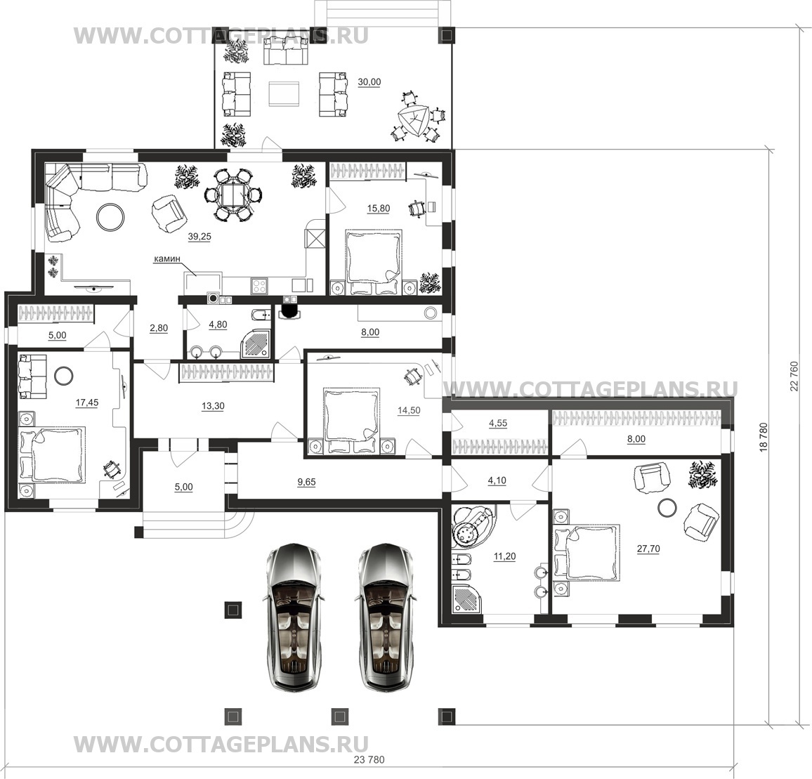 Поэтажные планы проект дома 13-41 общ. площадь 186,10 м2