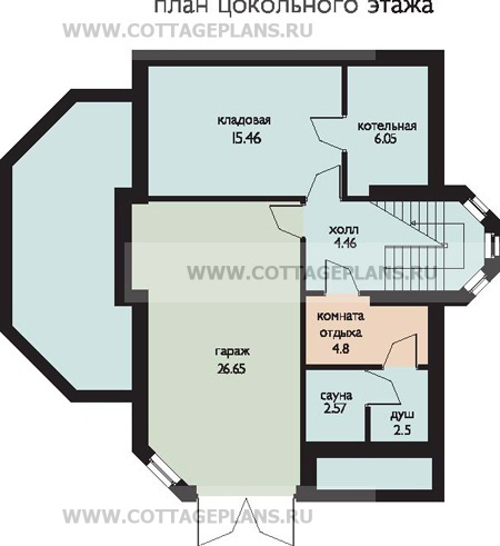 Поэтажные планы проект дома 80-03 общ. площадь 221,45м2