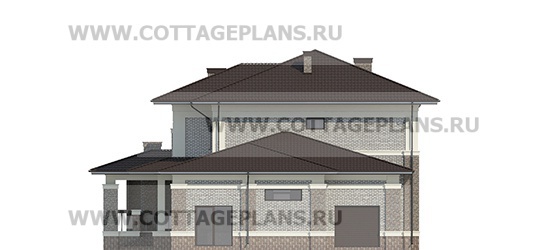 Фасады проект дома 202-58 общ. площадь 363,8 м2
