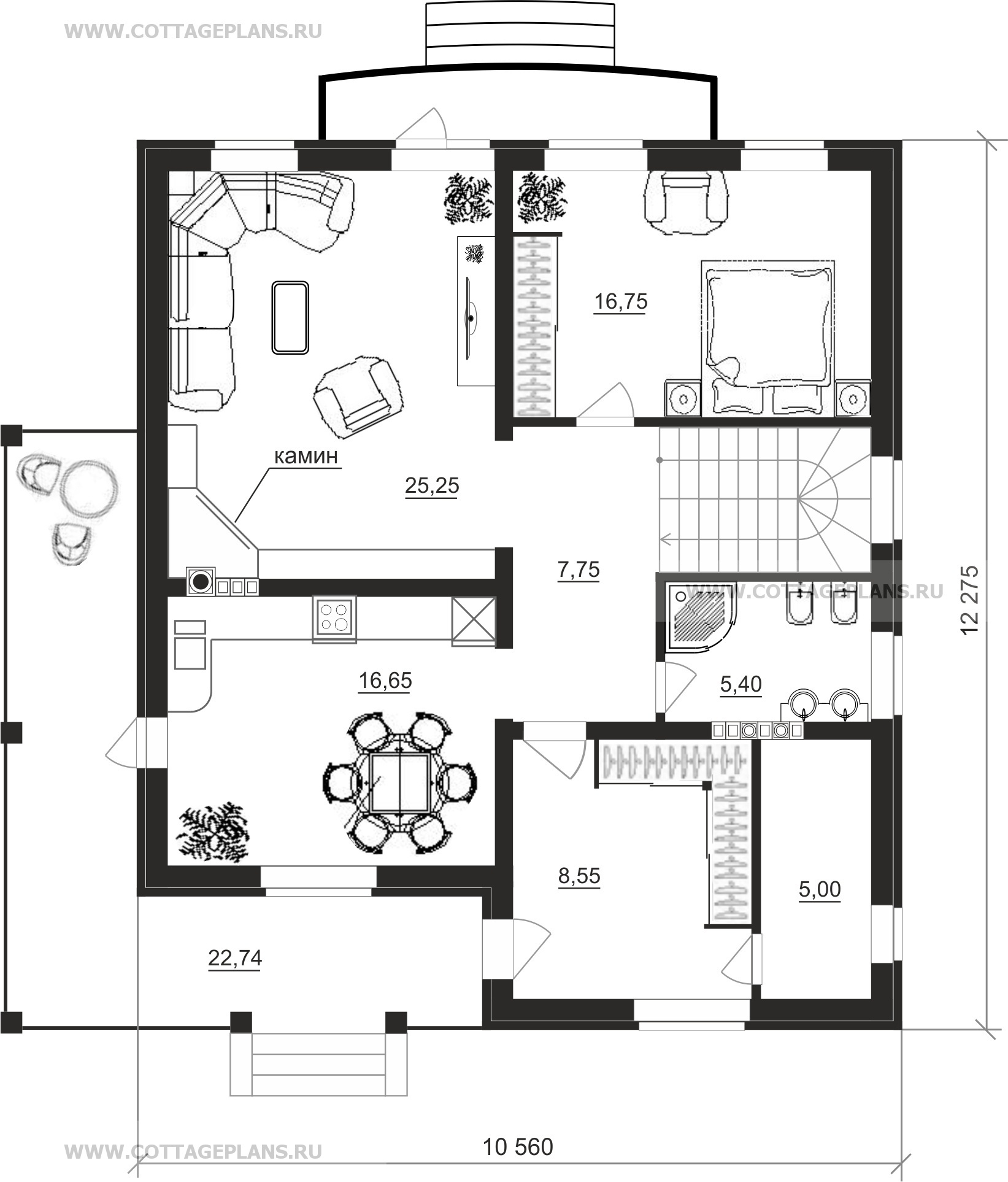 Поэтажные планы проект дома 89-83 общ. площадь 270,95 м2