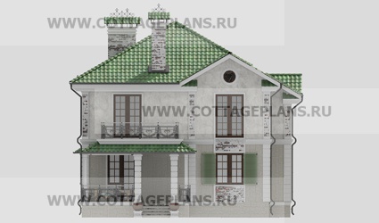 Фасады проект дома 22-52 общ. площадь 194,25 м2