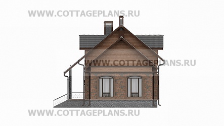 Фасады проект дома 95-45 общ. площадь 169,40 м2
