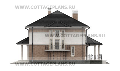 Фасады проект дома 29-07 общ. площадь 150,30м2