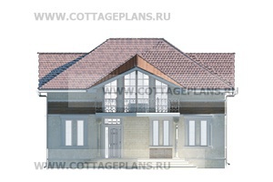 Фасады проект дома 77-76 общ. площадь 170,40 м2