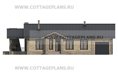 Фасады проект дома 700-91 общ. площадь 177,85м2