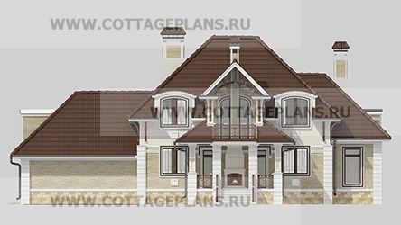 Фасады проект дома 76-82 общ. площадь 430,90 м2