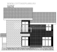Фасады проект дома 14-37 общ. площадь 138,70 м2