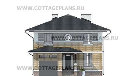 Фасады проект дома 71-65 общ. площадь 260,55 м2