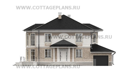 Фасады проект дома 71-08 общ. площадь 253,50 м2