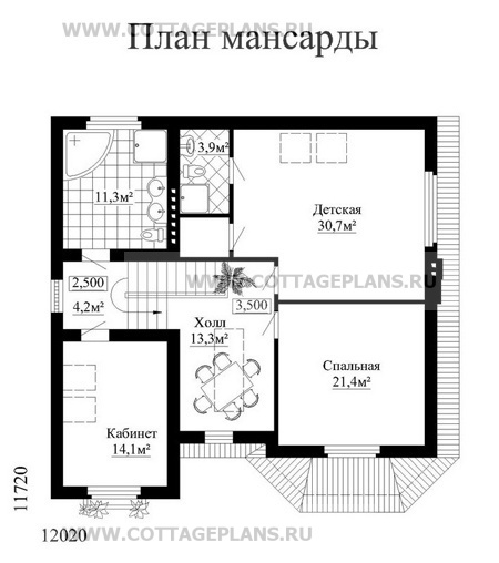 Поэтажные планы проект дома 31-70 общ. площадь 205,7м2