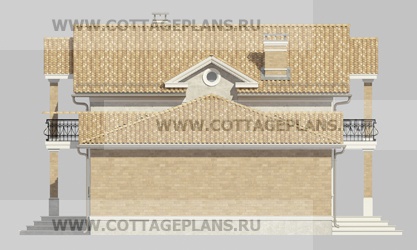 Фасады проект дома 20-92 общ. площадь 318,70 м2