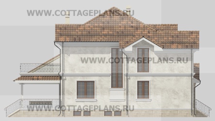 Фасады проект дома 22-69 общ. площадь 420,45 м2