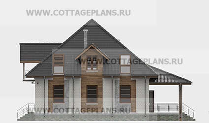 Фасады проект дома 76-70 общ. площадь 272,65 м2