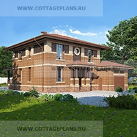 проект дома 98-11 общ. площадь 340,25м2