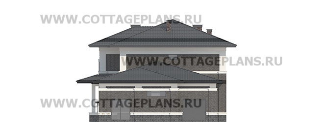 Фасады проект дома 105-46 общ. площадь 585,60 м2