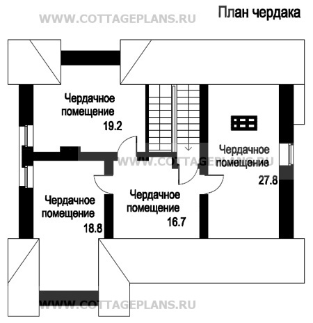 Поэтажные планы проект дома 47-08 общ. площадь 328,3 м2