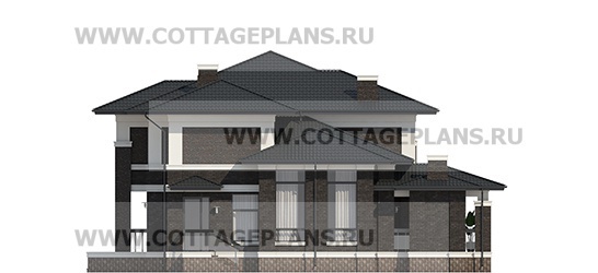 Фасады проект дома 105-04 общ. площадь 617,10 м2