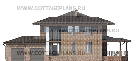 Фасады проект дома 71-91 общ. площадь 314,15 м2