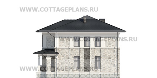 Фасады проект дома 202-30 общ. площадь 209,45 м2