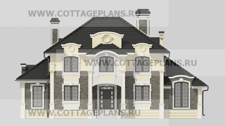 Фасады проект дома 29-18 общ. площадь 245,20 м2