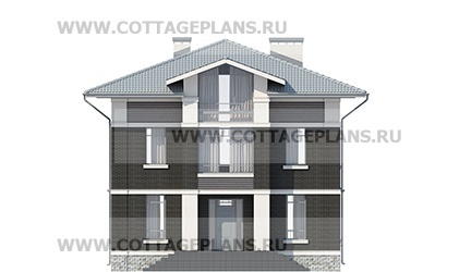 Фасады проект дома 74-91 общ. площадь 325,15 м2