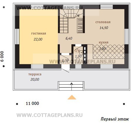 Поэтажные планы проект дома 35-39 общ. площадь 109,7м2