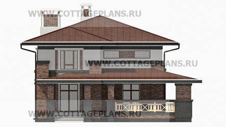 Фасады проект дома 20-30 общ. площадь 206,95 м2