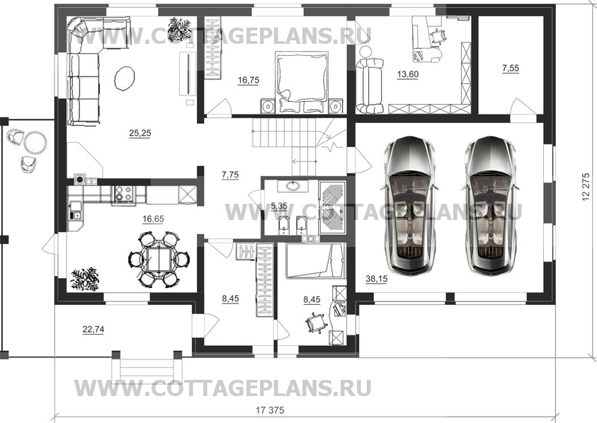 Поэтажные планы проект дома 22-72 общ. площадь 362,90 м2
