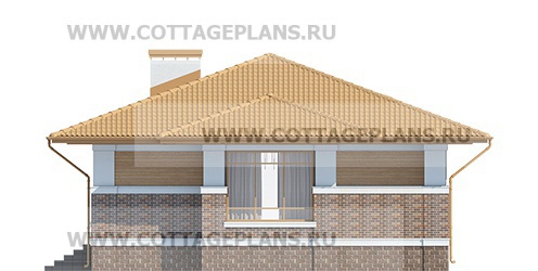 Фасады проект дома 27-89 общ. площадь 73,45 м2