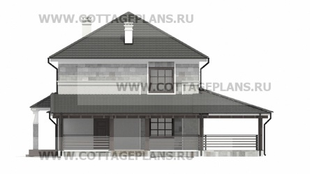 Фасады проект дома 21-25 общ. площадь 242,05 м2