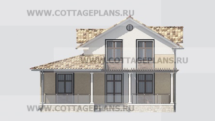 Фасады проект дома 21-62 общ. площадь 163,50 м2