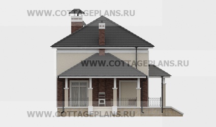 Фасады проект дома 29-50 общ. площадь 202,30 м2