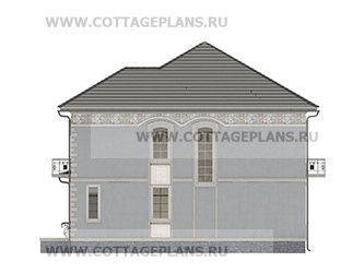 Фасады проект дома 16-83 общ. площадь 270,95 м2