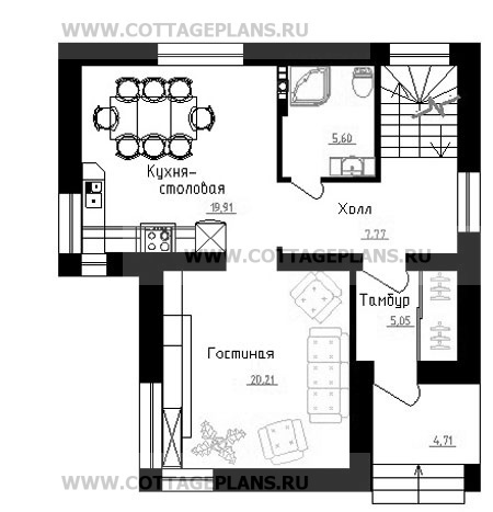 Поэтажные планы проект дома 88-37 общ. площадь 138,70 м2