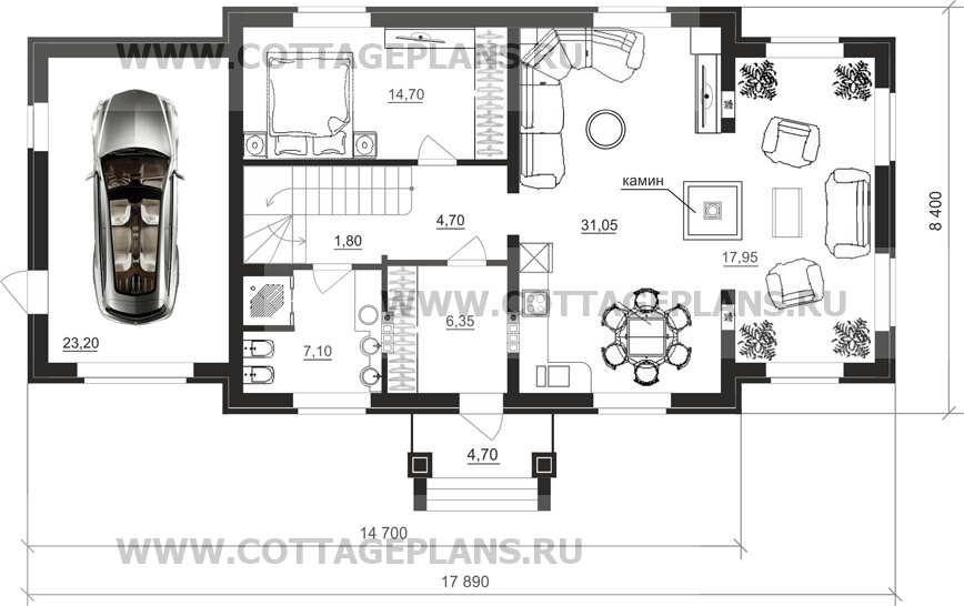 Поэтажные планы проект дома 93-40 общ. площадь 276,40 м2