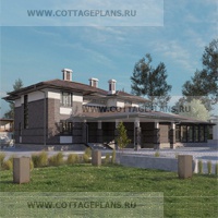 проект дома 23-18 общ. площадь 334,35 м2