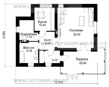 Поэтажные планы проект дома 34-28 общ. площадь 164,7м2