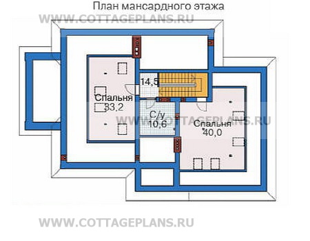 Поэтажные планы проект дома 35-82 общ. площадь 665,0м2