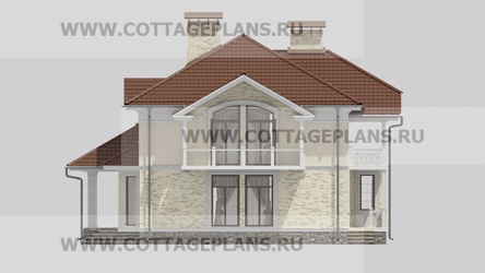 Фасады проект дома 26-05 общ. площадь 217,55 м2