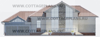 Фасады проект дома 22-75 общ. площадь 196,30 м2